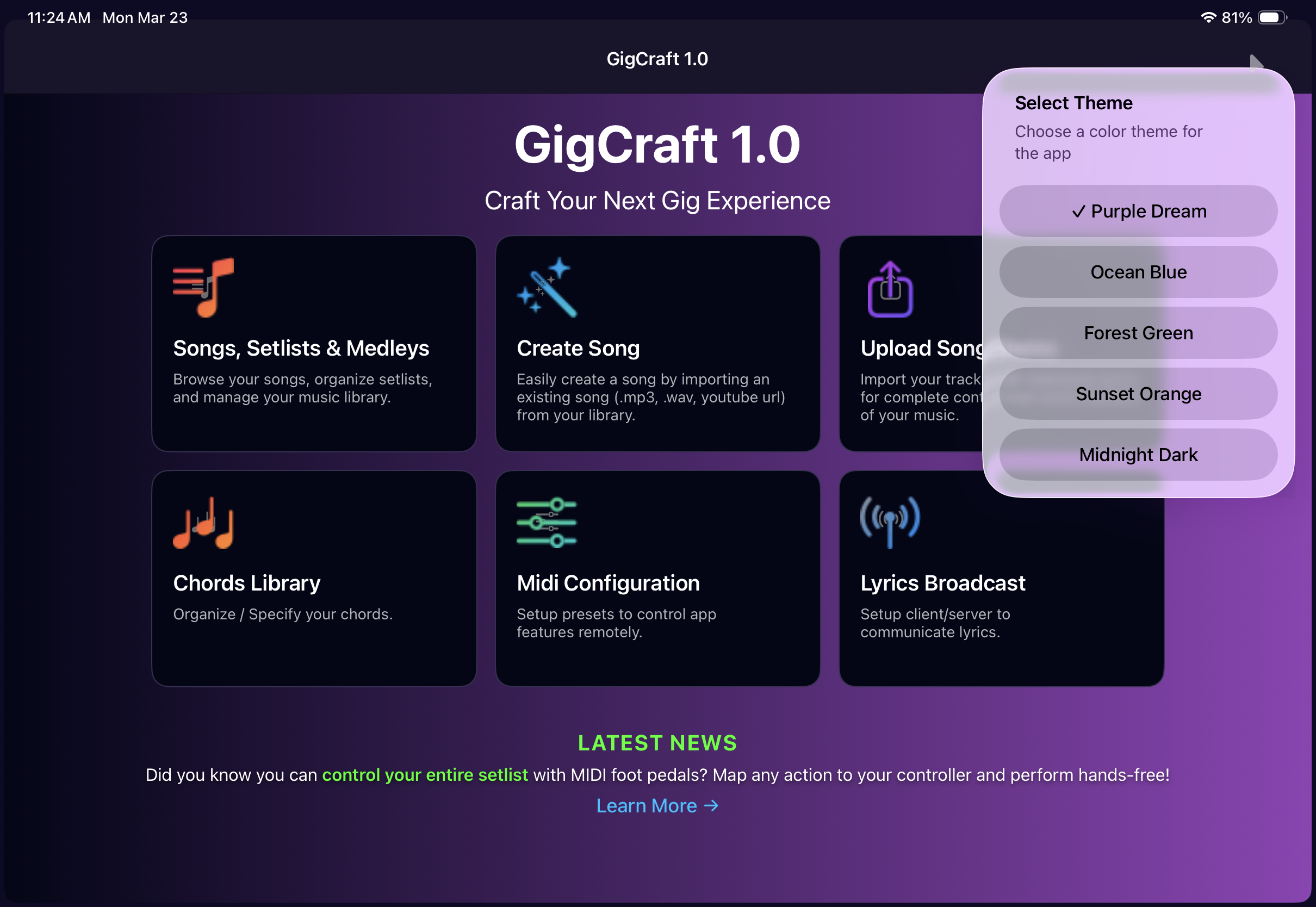 GigCraft Screenshot